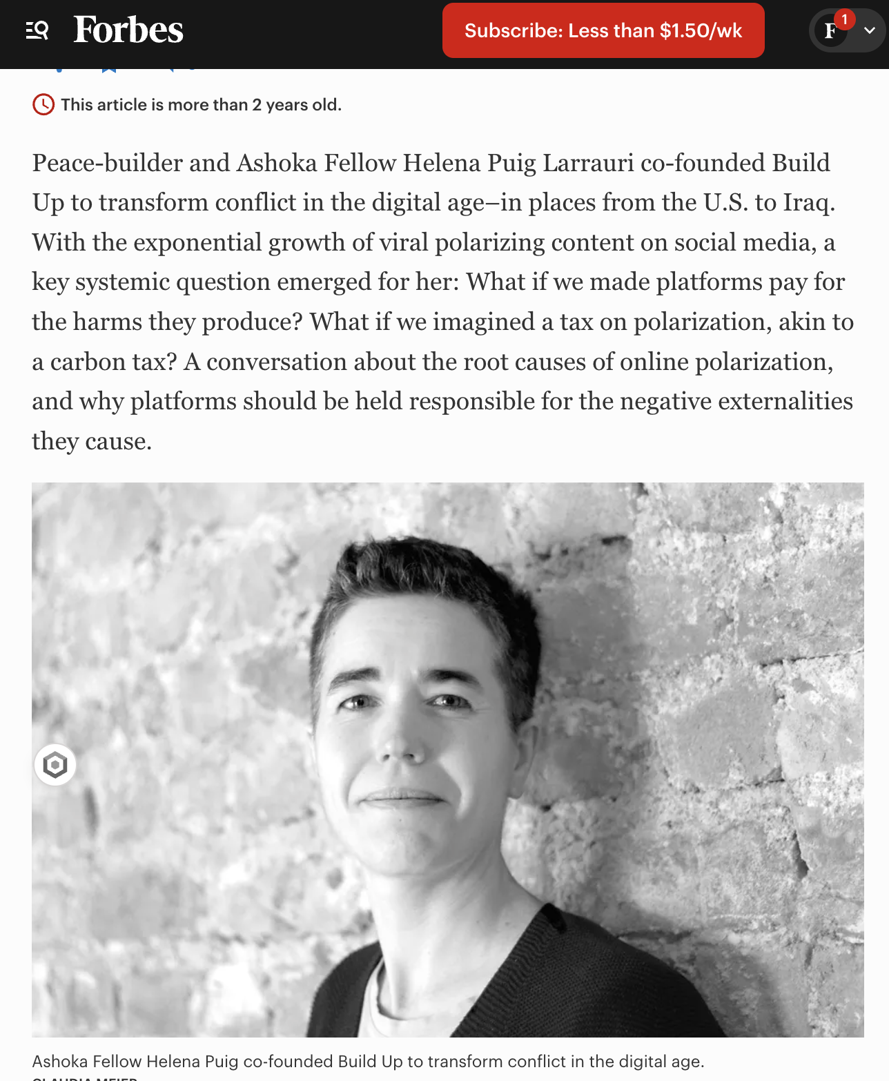 Why Social Media Amplifies Extreme Views – And How To Stop It (Forbes, 2023)